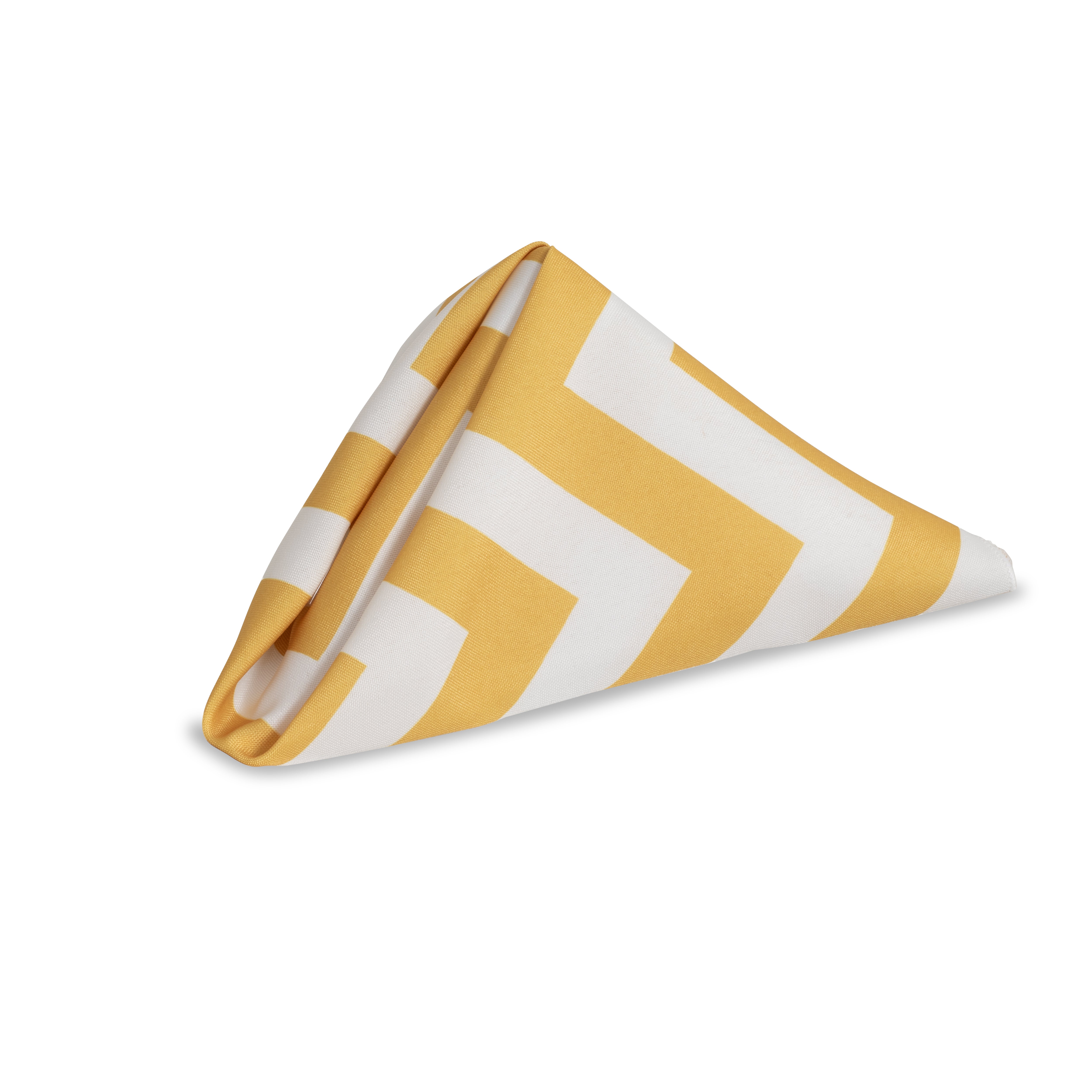 Gold Chevron Napkin