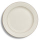 Ivory Gold Rim Charger 12"