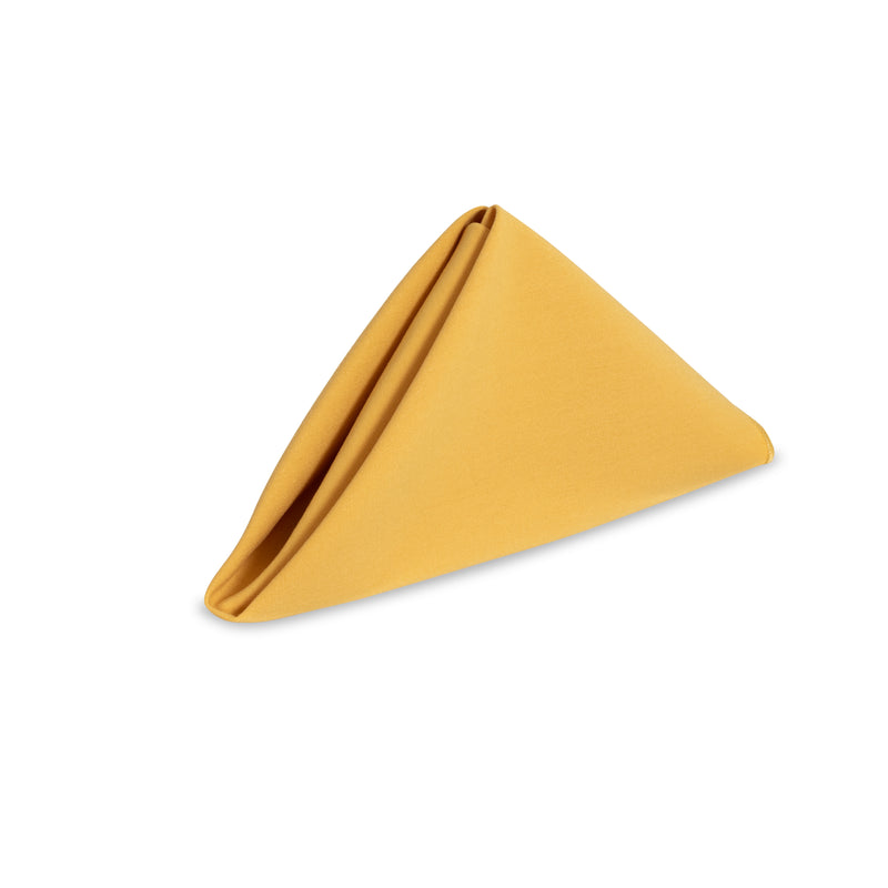 Solid Cotton Nouveau Gold Napkin