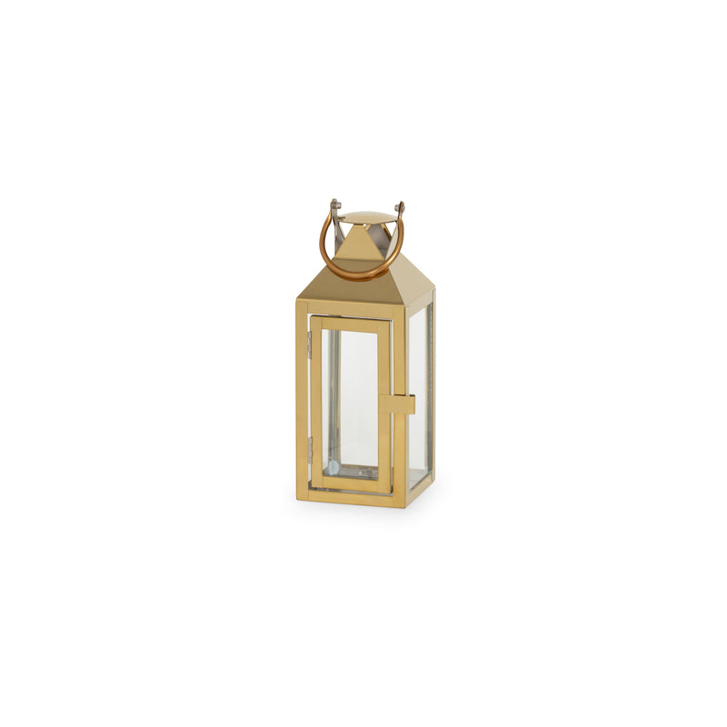Gold Square Lantern