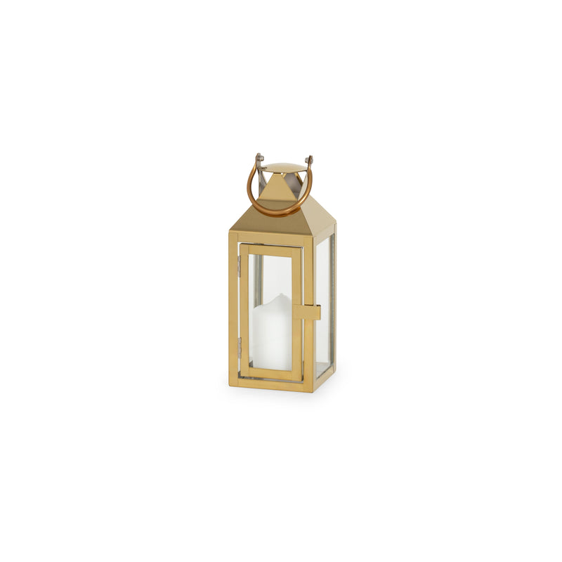 Gold Square Lantern
