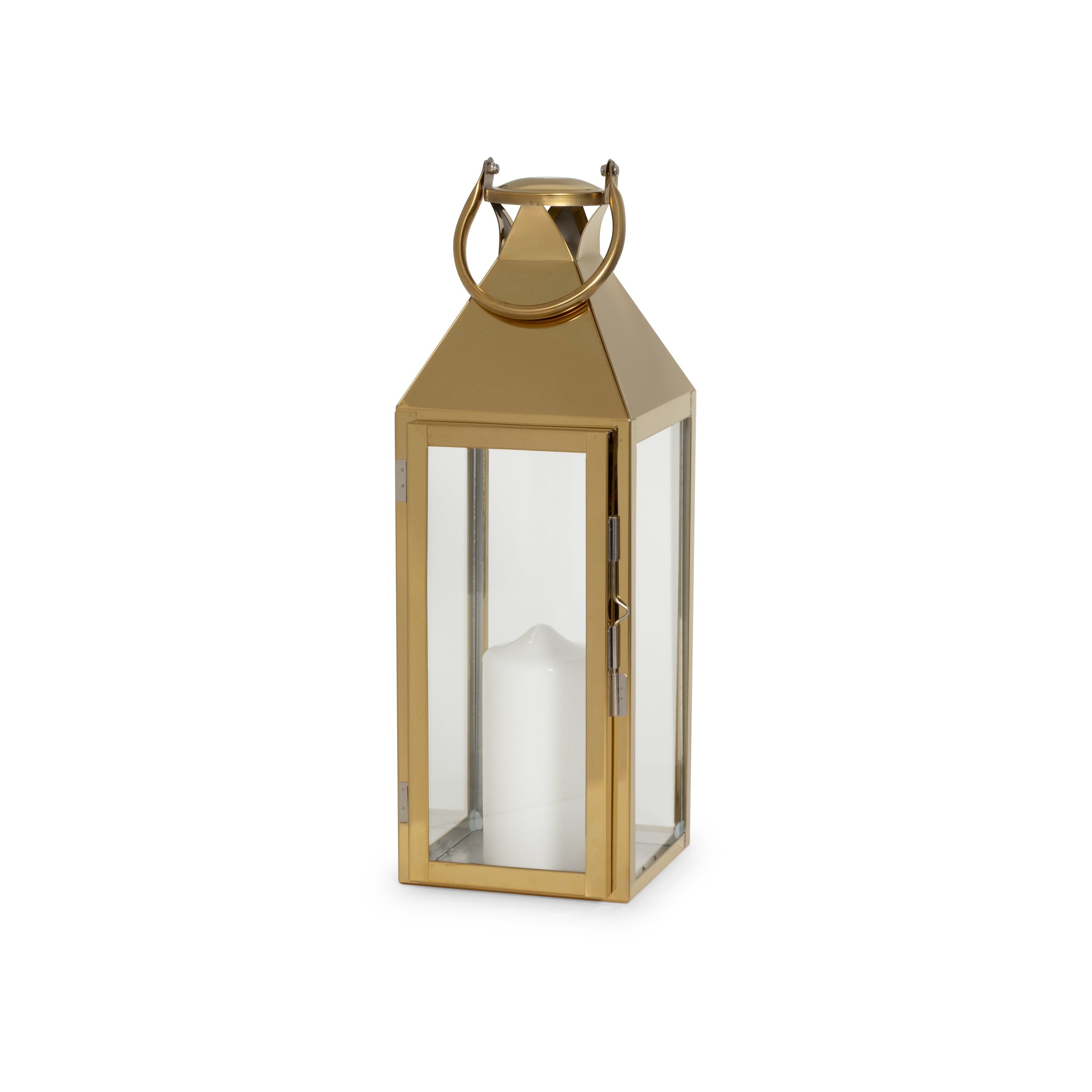 Gold Square Lantern