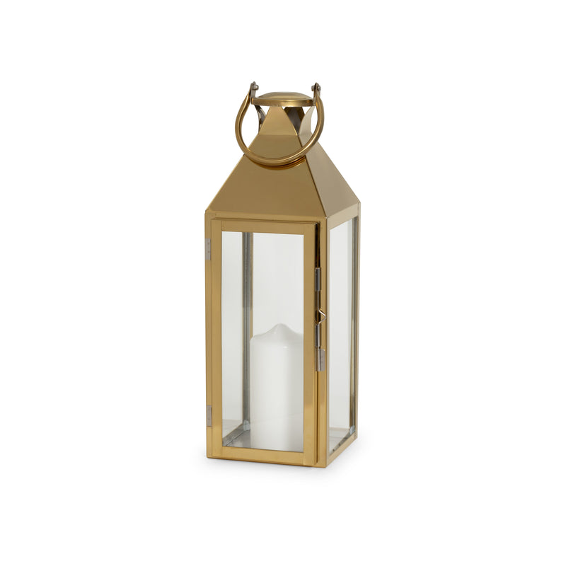 Gold Square Lantern