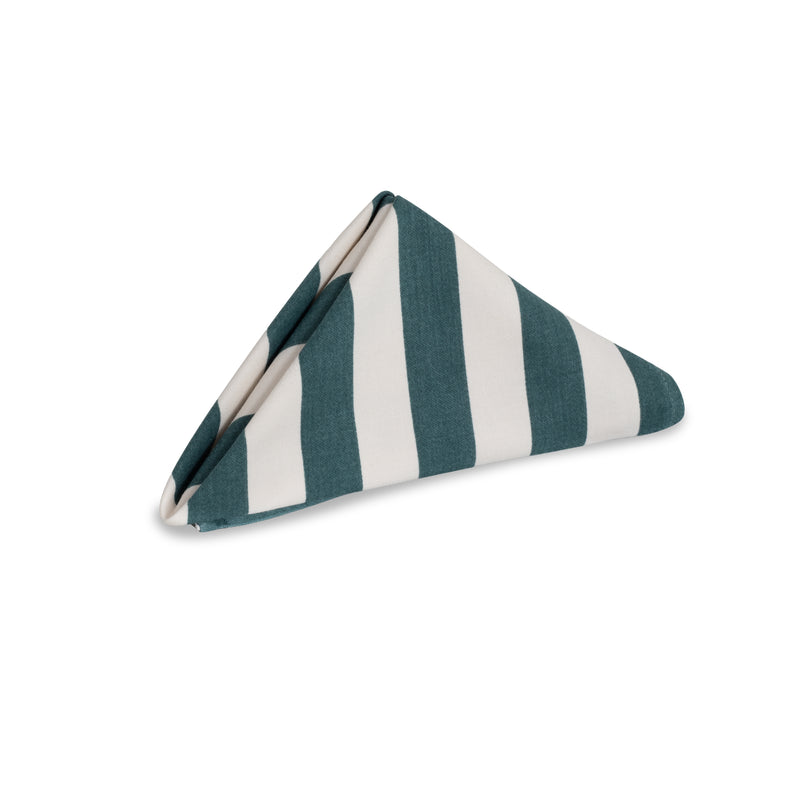 Green Awning Stripe Napkin