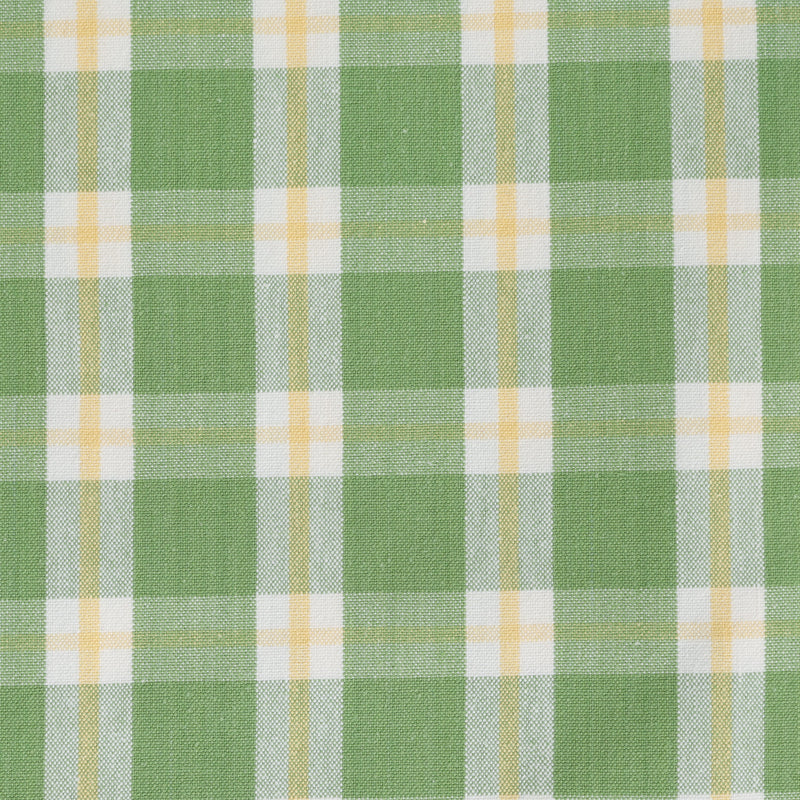 Green Yellow and White Check