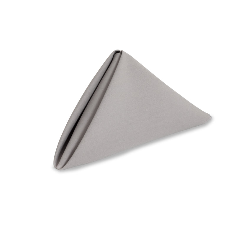 Solid Cotton Nouveau Gray Napkin