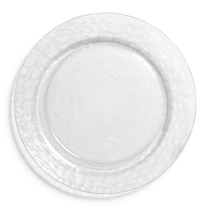 Hammered Glass Charger