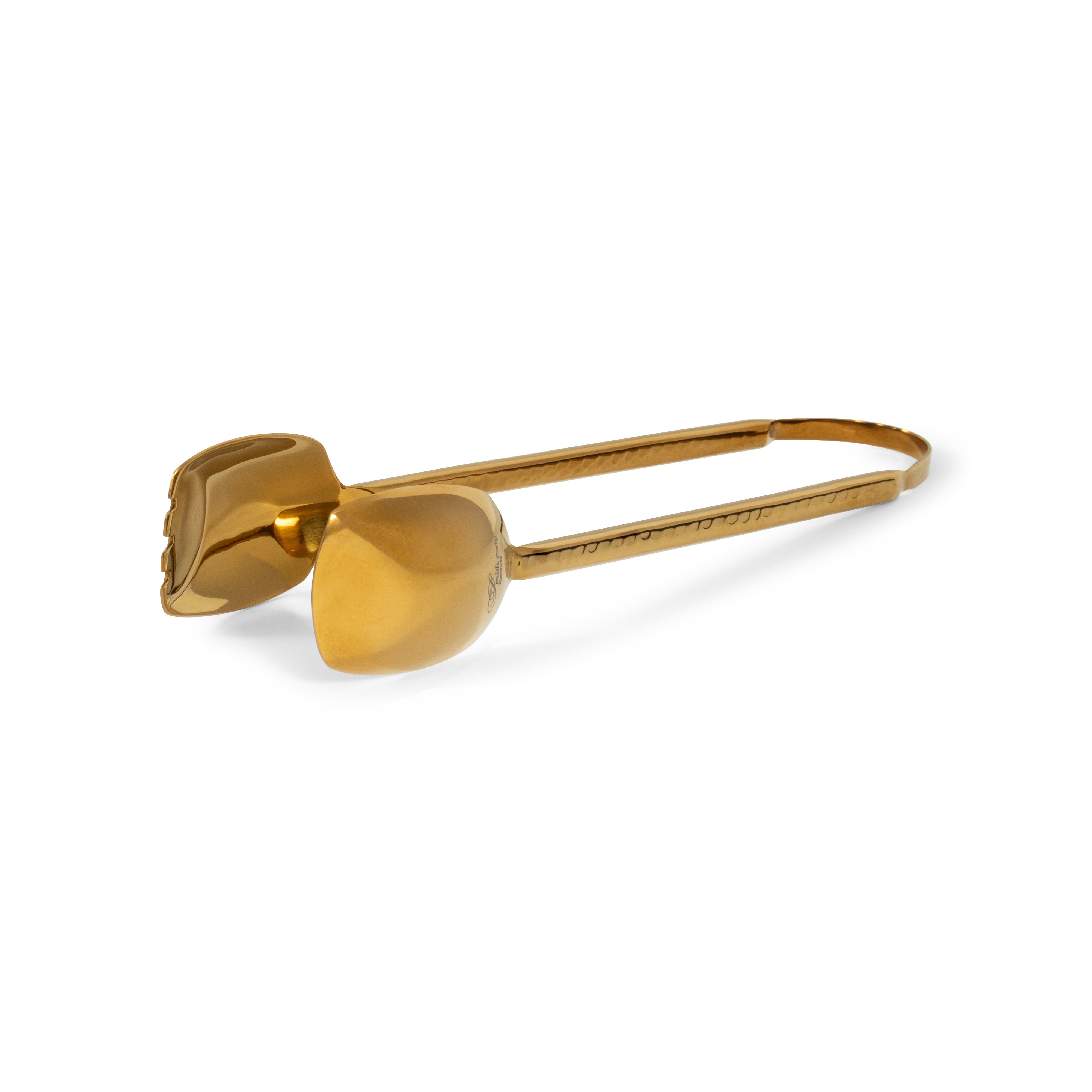 Hammered Gold Tong