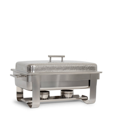 Hammered Rectangular Chafer 8qt