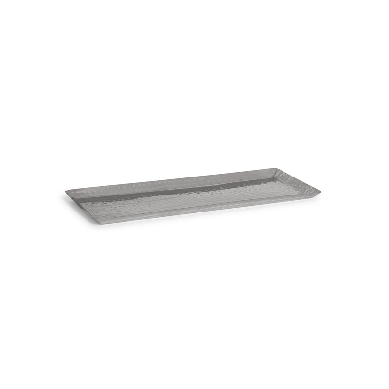 Hammered Rectangular Tray 16.75"L x 6.5"W