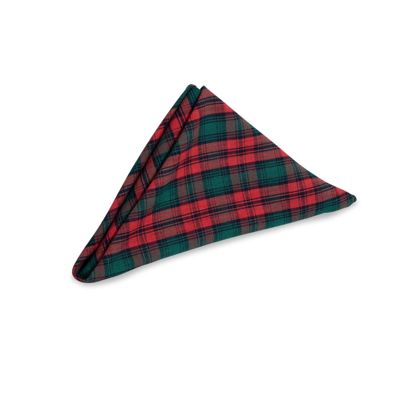 Holiday Plaid Cotton Napkin