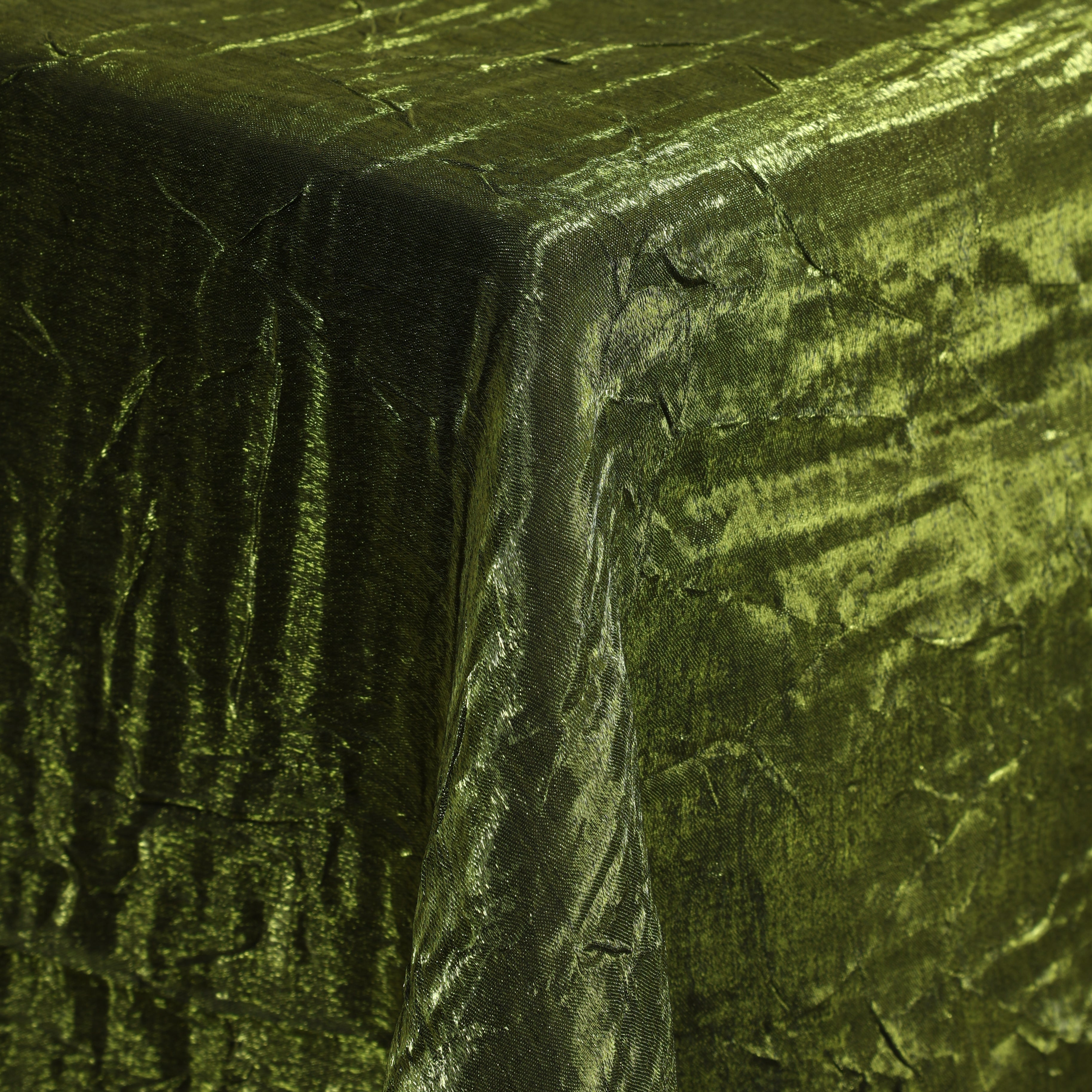 Iridescent Crushed Moss Green