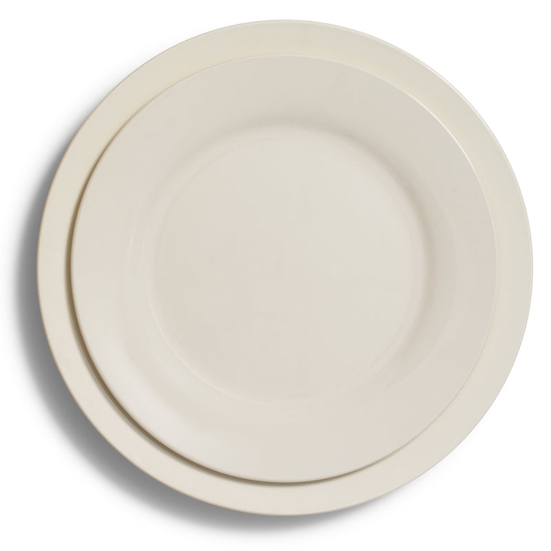 Ivory Rim Dinner 10"