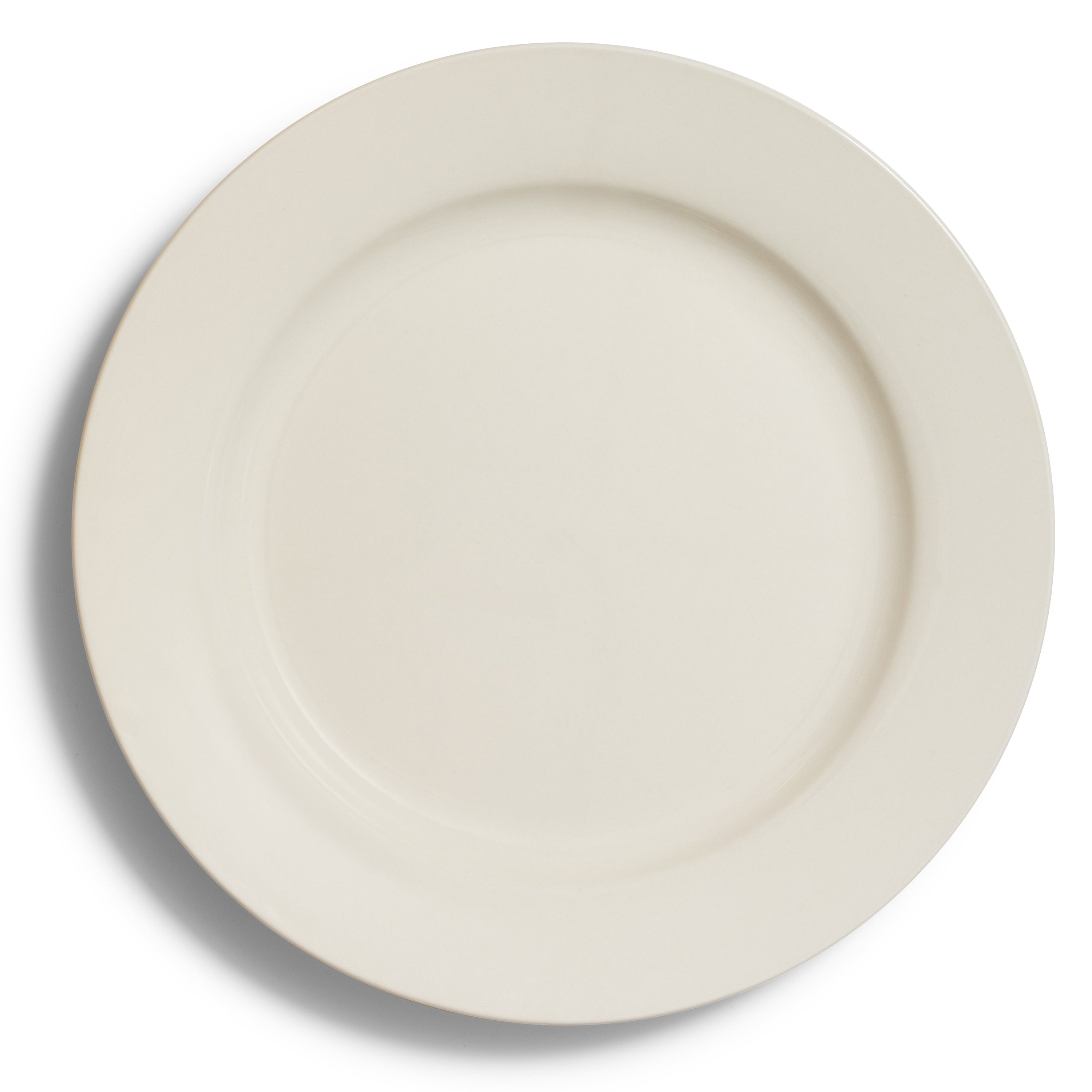 Ivory Rim Charger 12"