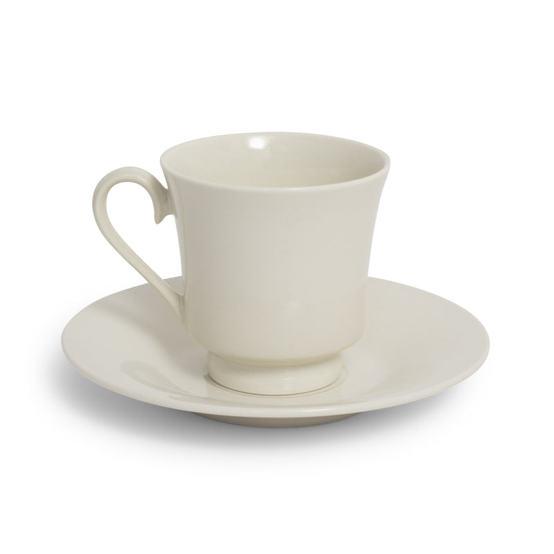 Ivory Rim Cup/Saucer