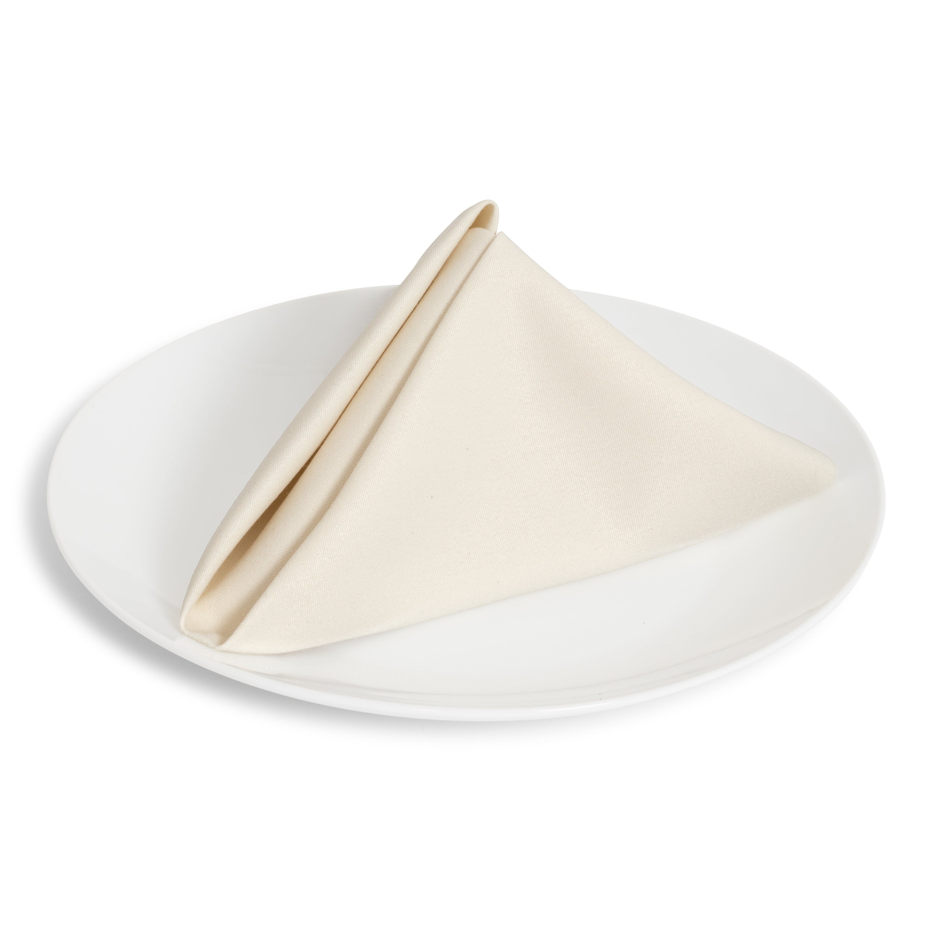 Solid Cotton Nouveau Ivory Napkin