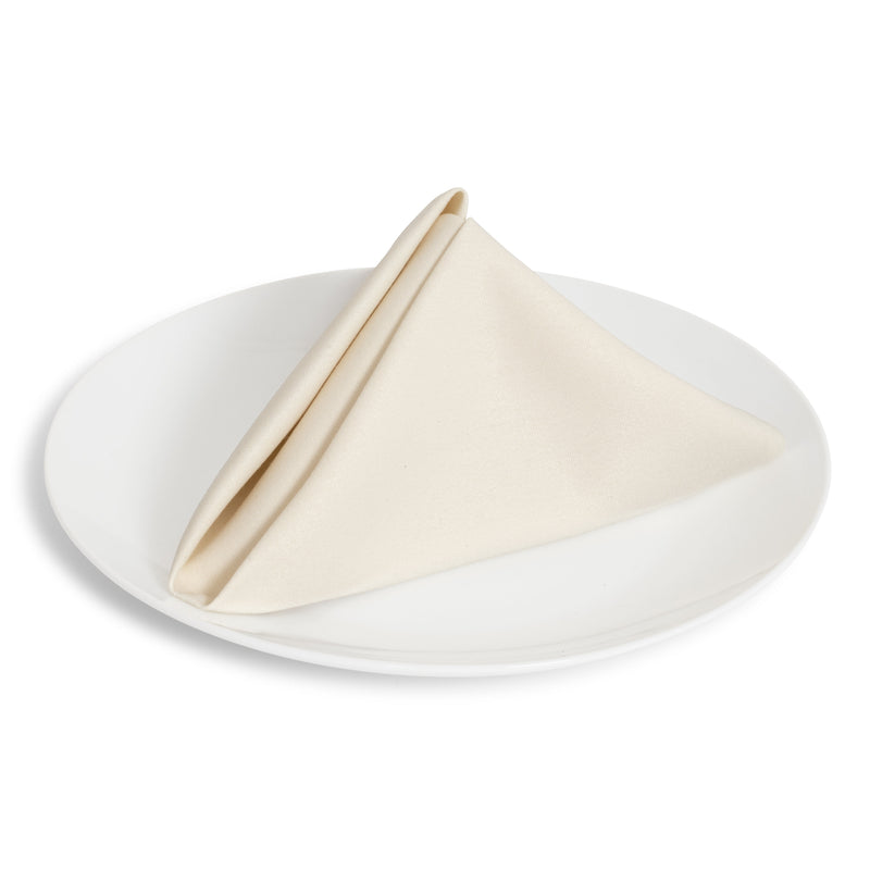 Solid Cotton Nouveau Ivory Napkin