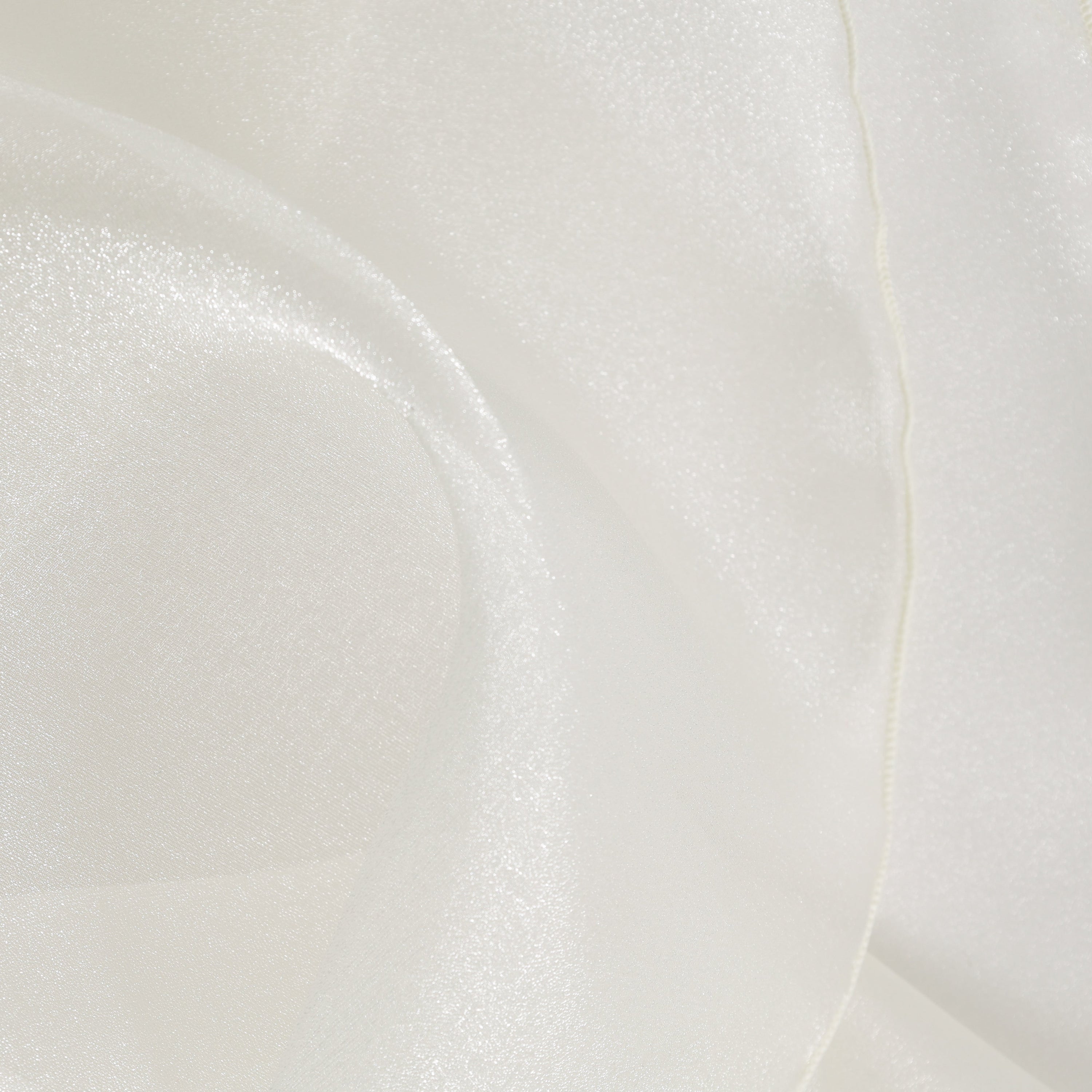 Ivory Sparkle Organza