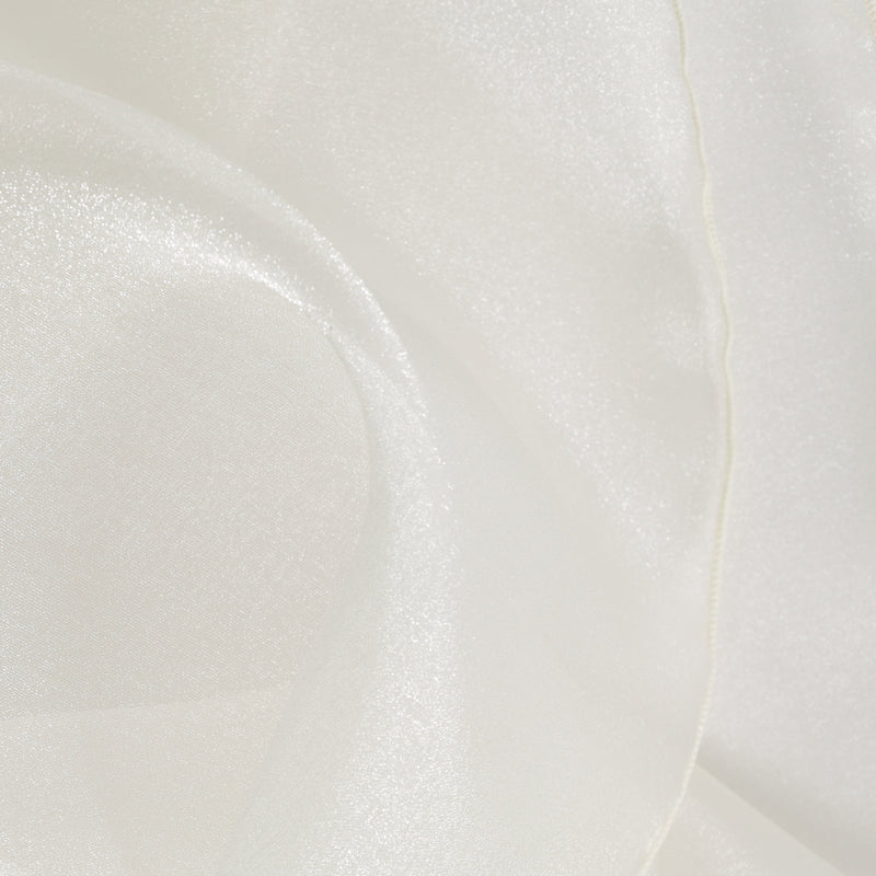 Ivory Sparkle Organza