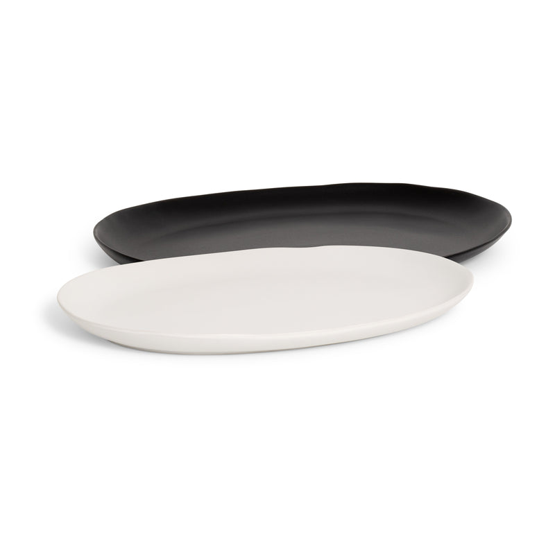 Kaleb Oval Platter 16"L x 11"W