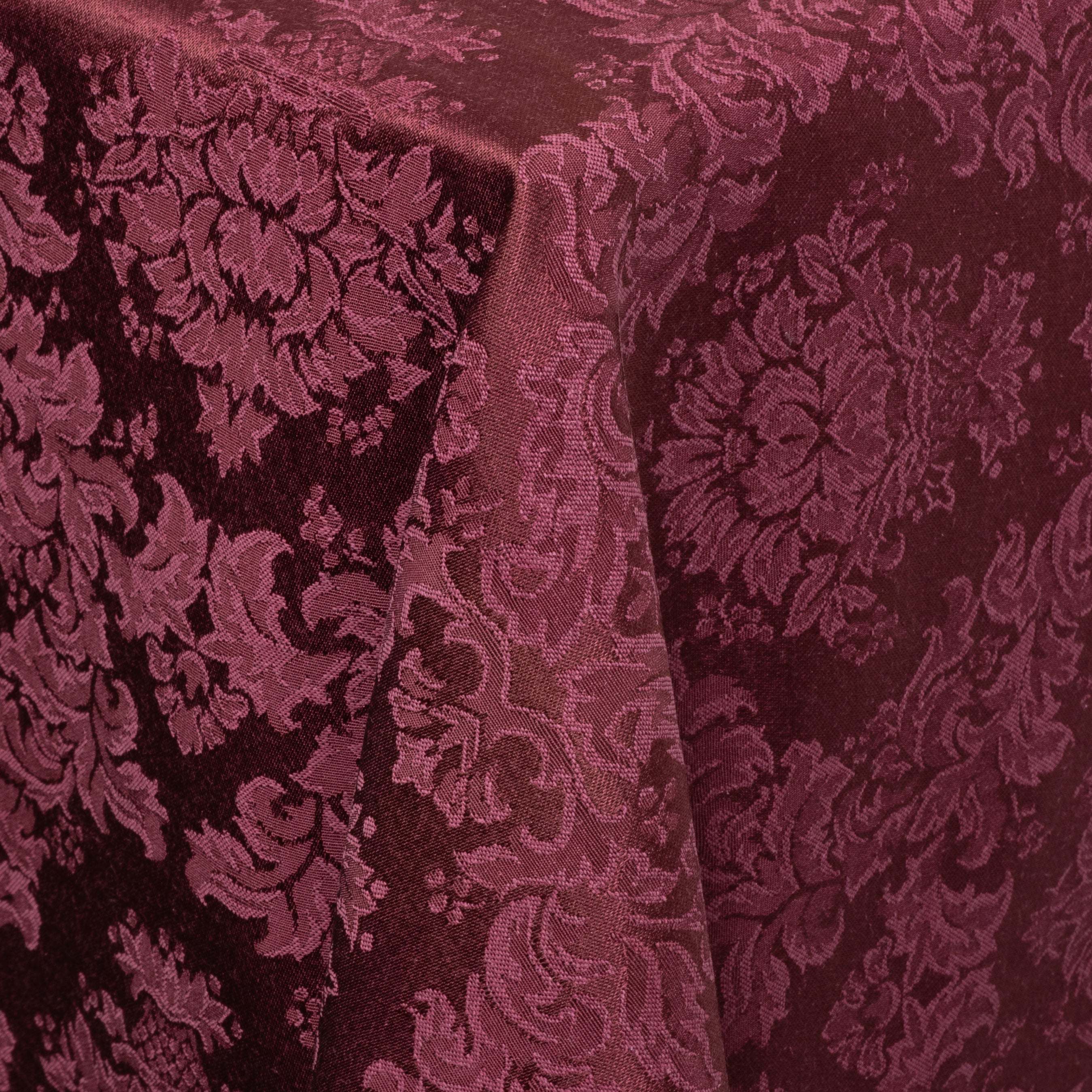 Kensington Burgundy Damask