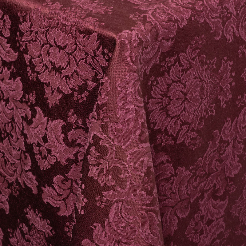 Kensington Burgundy Damask