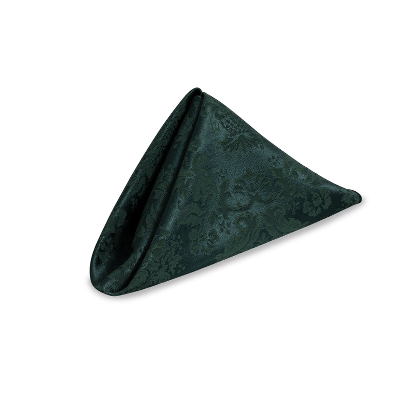 Kensington Hunter Green Damask Napkin