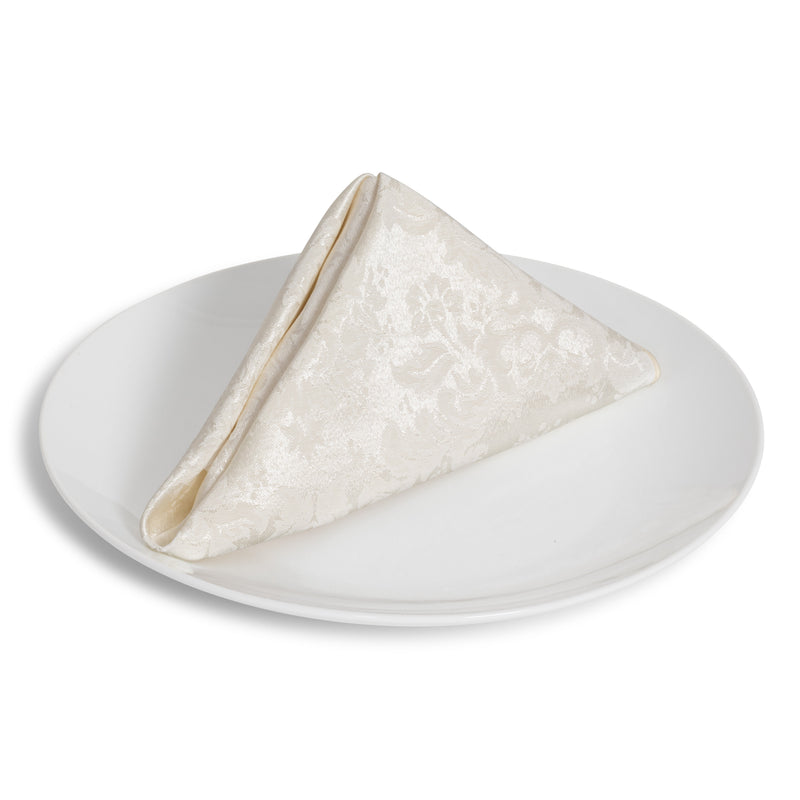 Kensington Ivory Damask Napkin