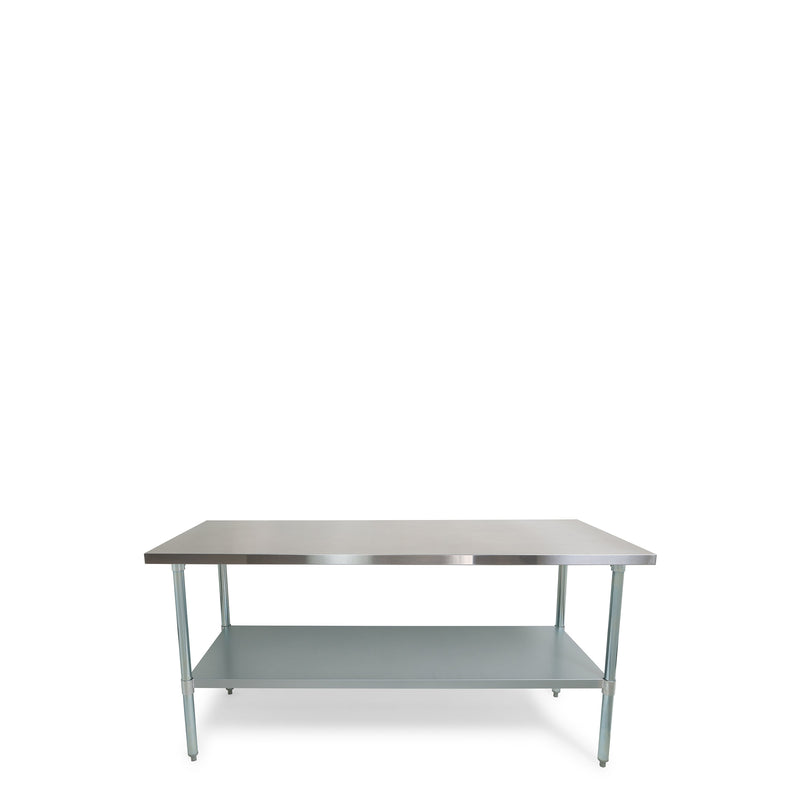 Stainless Steel Prep Table w/ Shelf