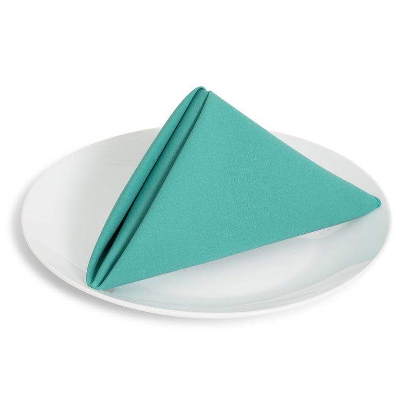 Solid Cotton Nouveau Lagoon Napkin