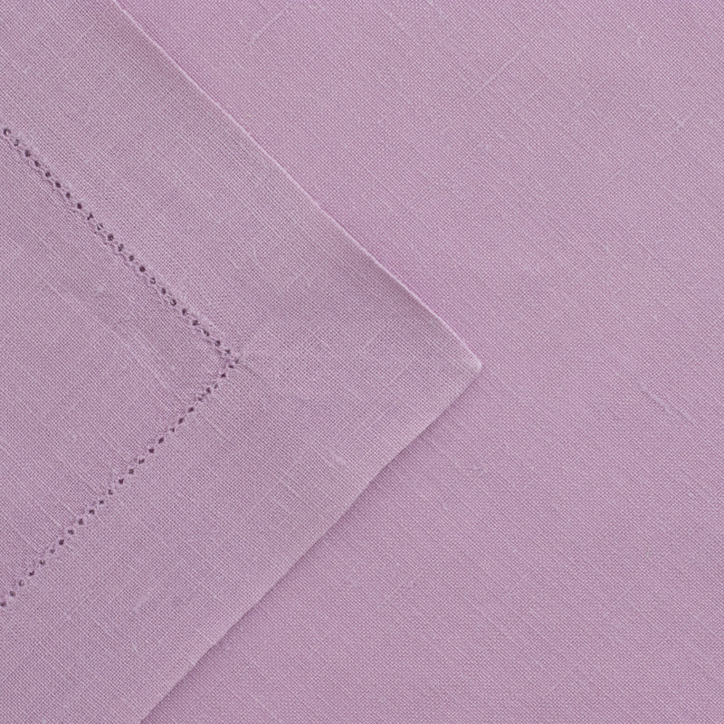 Hemstitched Lavender Dinner Napkin