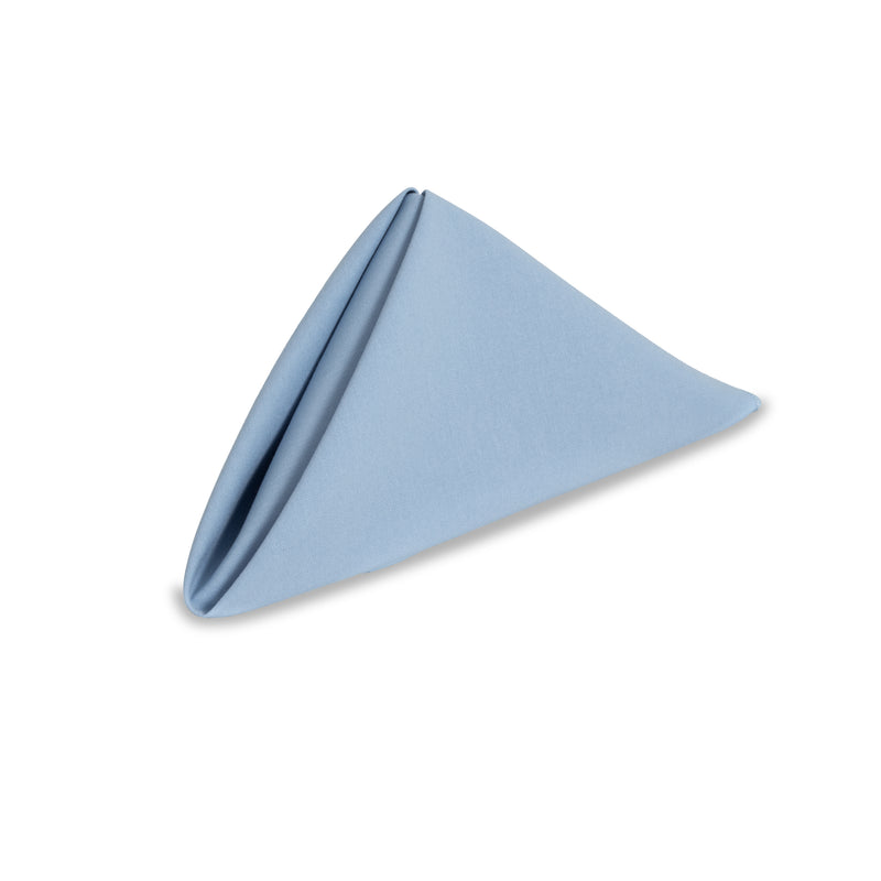Solid Cotton Nouveau Light Blue Napkin