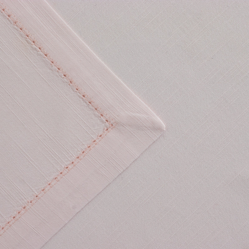 Hemstitched Light Pink Dinner Napkin