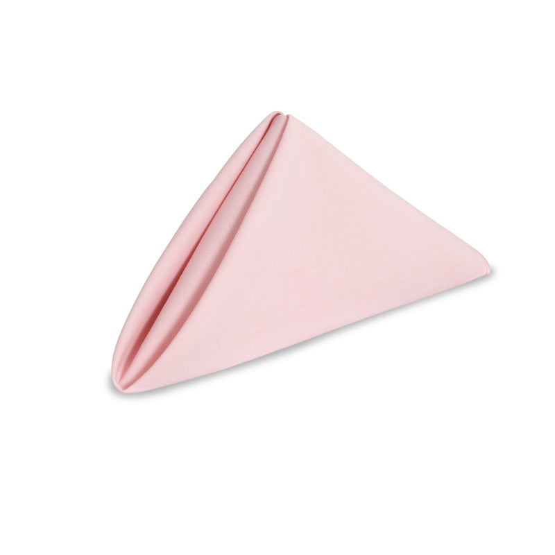 Solid Cotton Nouveau Light Pink Napkin