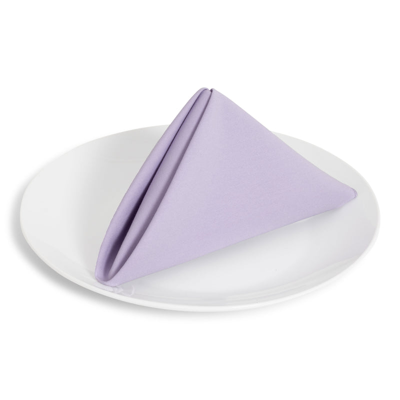 Solid Cotton Nouveau Lilac Napkin