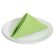 Solid Cotton Nouveau Lime Napkin
