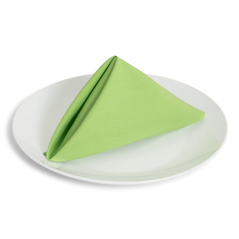Solid Cotton Nouveau Lime Napkin
