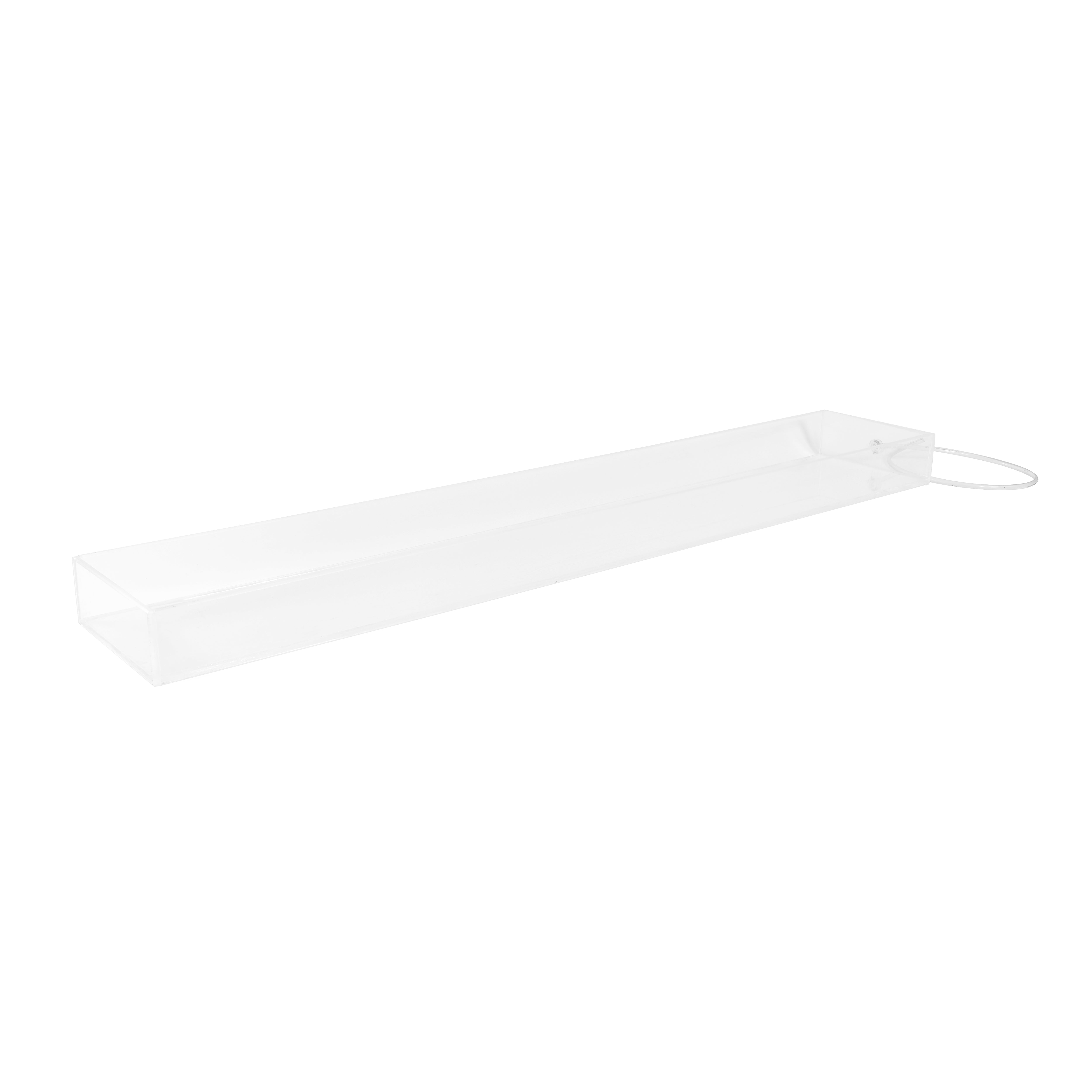 Lucite Display w/ Drain