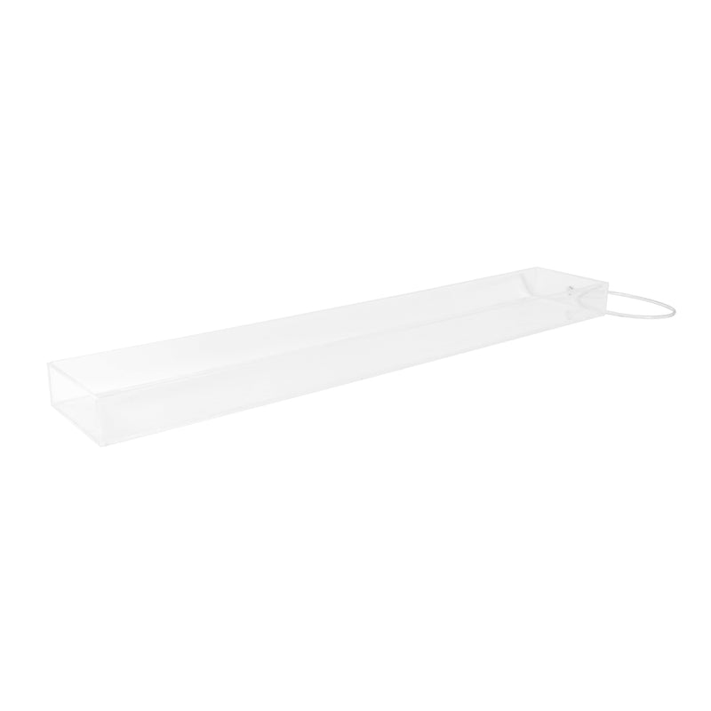 Lucite Display w/ Drain