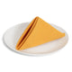 Solid Cotton Nouveau Mango Napkin