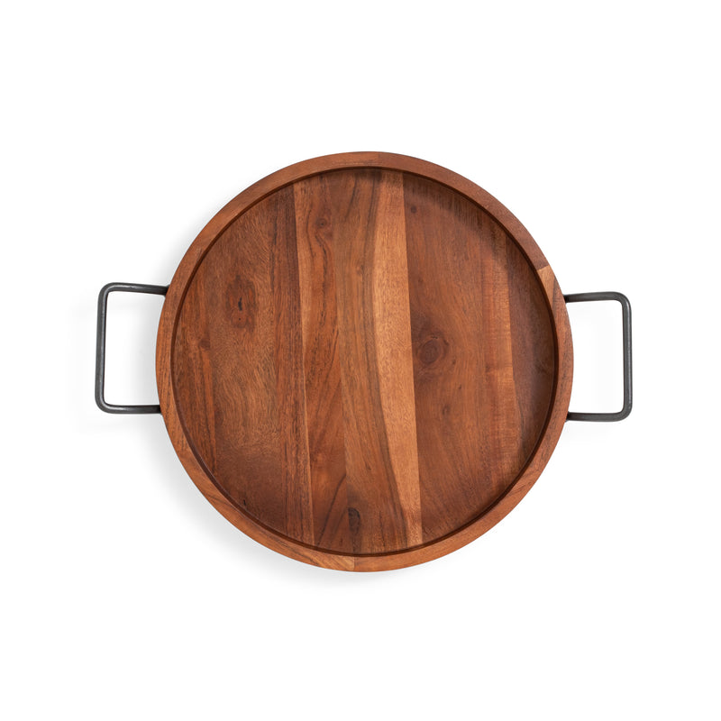 Mango Wood Tray Round
