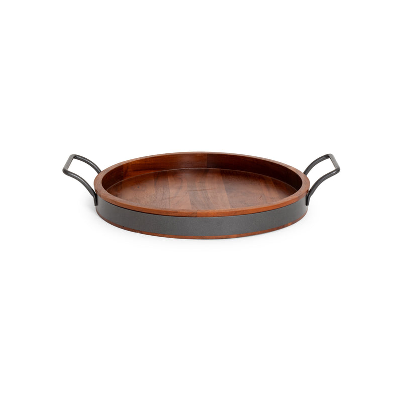 Mango Wood Tray Round