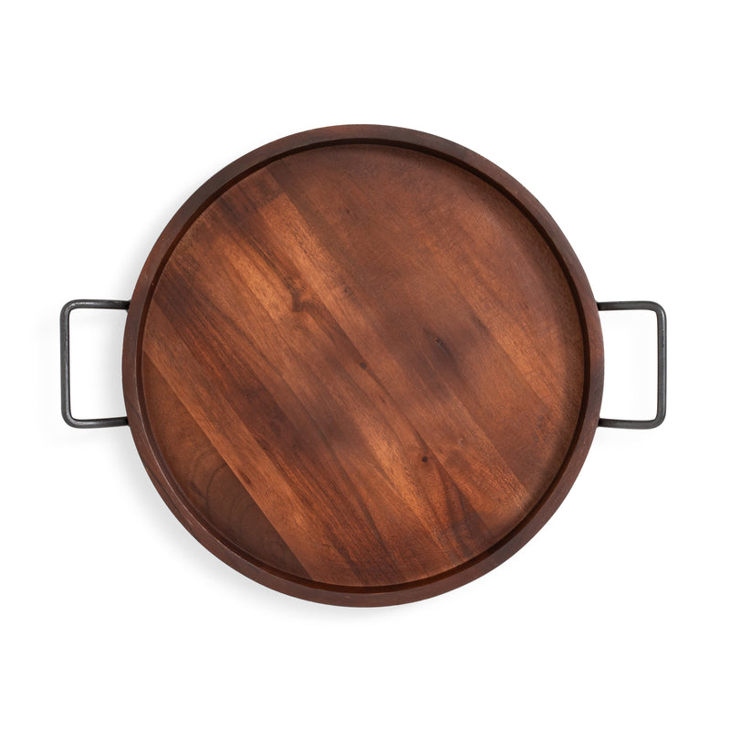 Mango Wood Tray Round