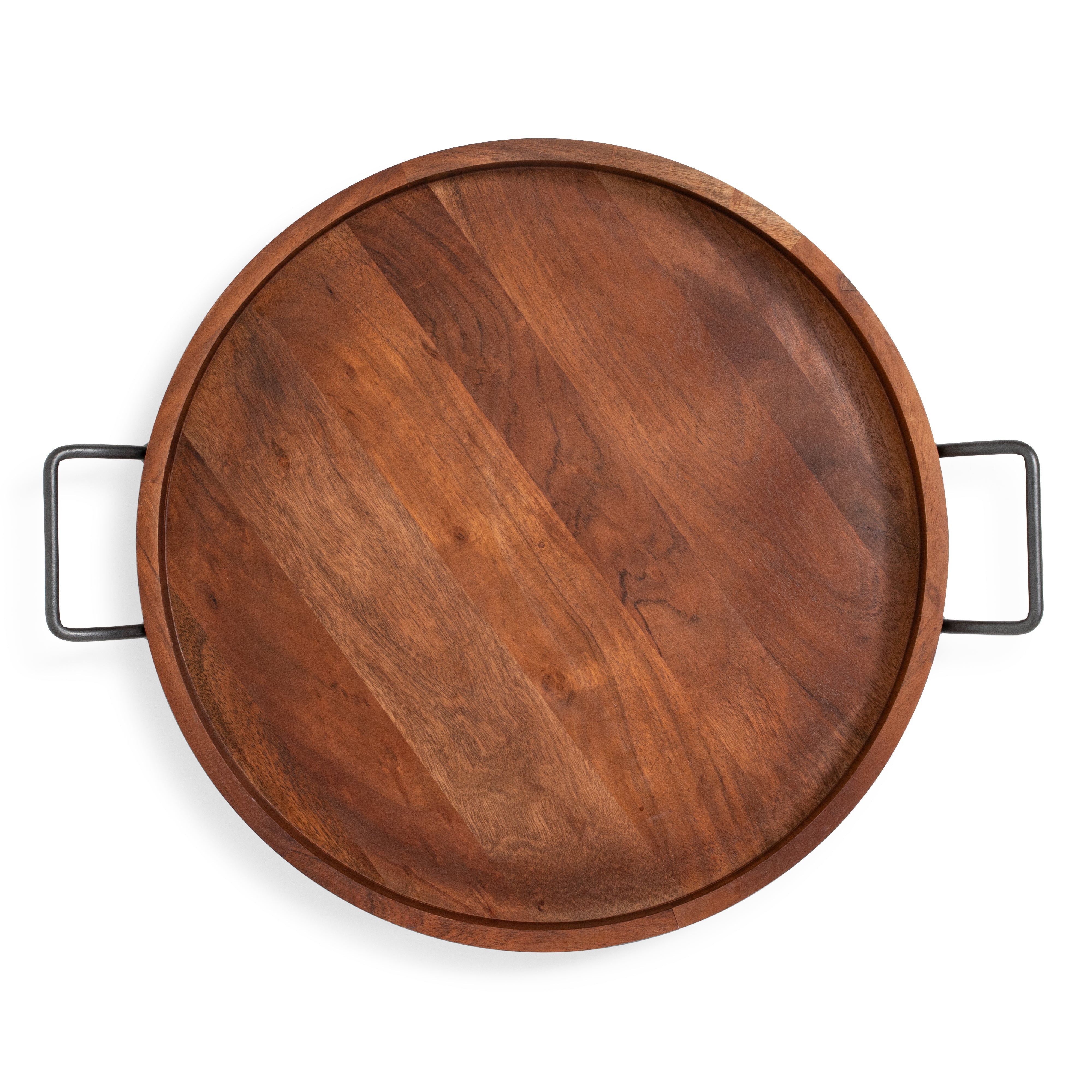 Mango Wood Tray Round