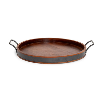 Mango Wood Tray Round