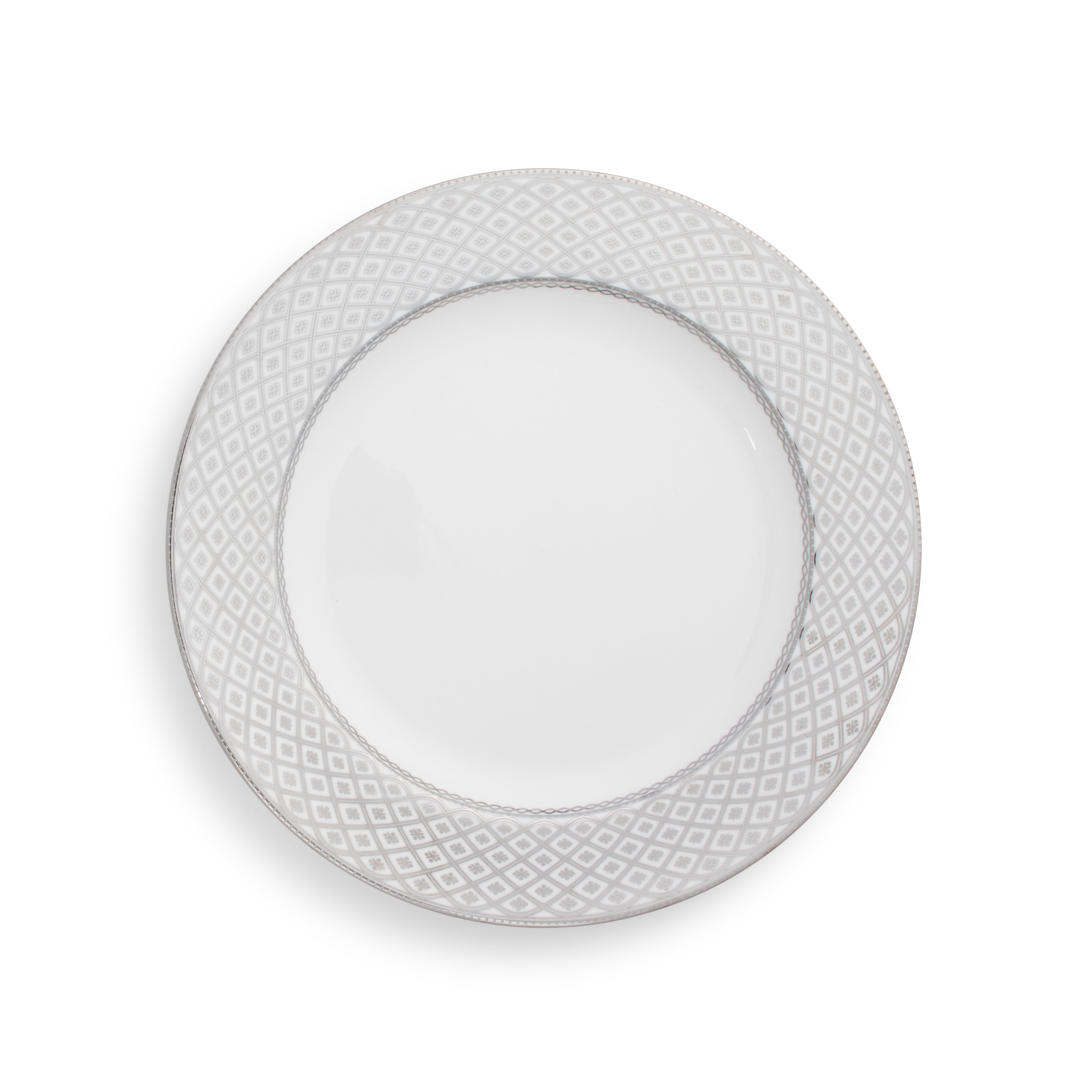 Marcella Platinum Dinner 10.5"