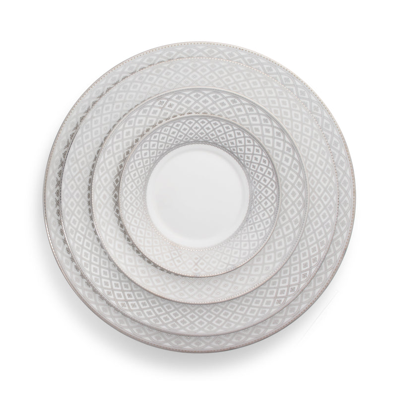 Marcella Platinum Dinner 10.5"