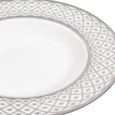 Marcella Platinum Soup Bowl 8.5"
