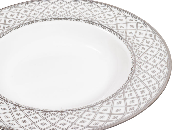 Marcella Platinum Soup Bowl 8.5"
