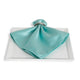 Matte Satin Aqua Napkin